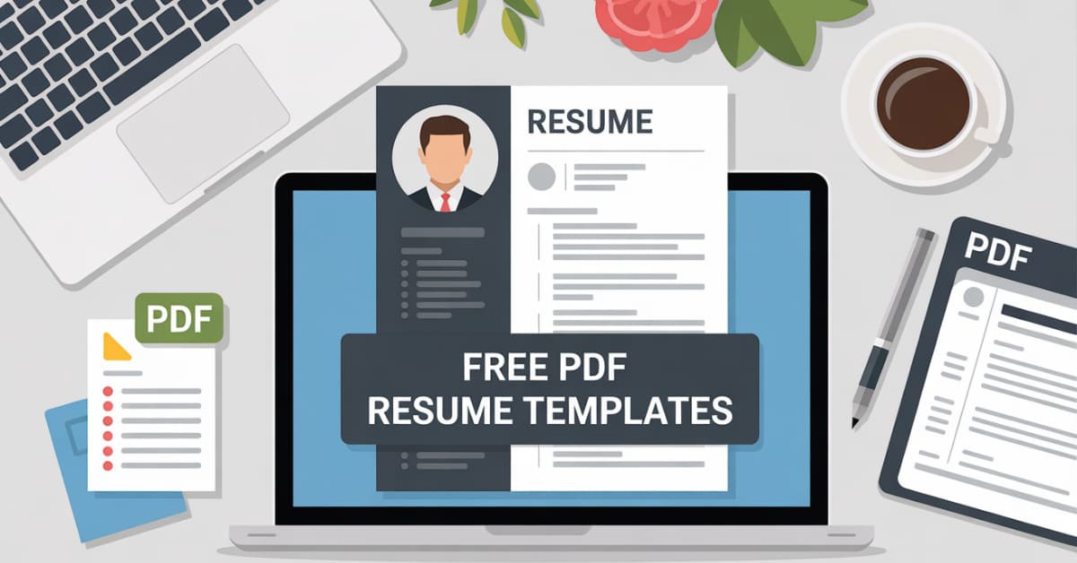 Free PDF Resume Templates for Professionals