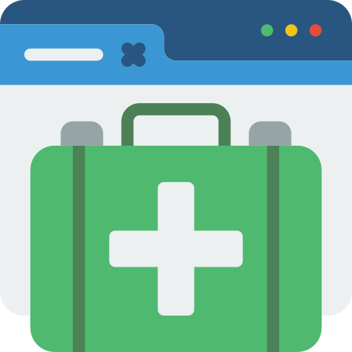 healthcare website icon